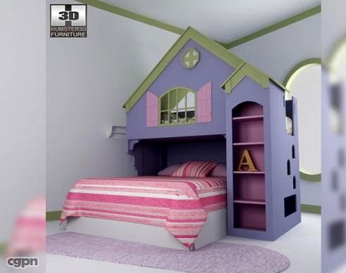Nursery room 05 Set3d model