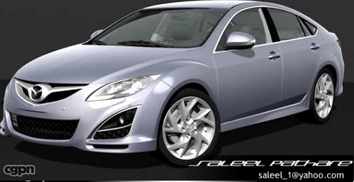 Mazda 6 Atenza 20113d model