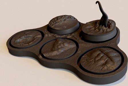Plague Base Demo by Wombat_Miniatures