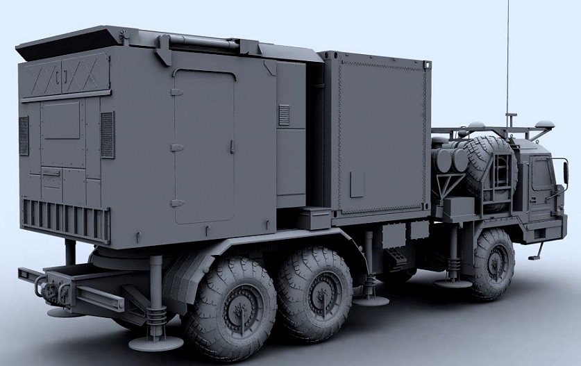 S-350E-2 Vityaz SAM system3d model