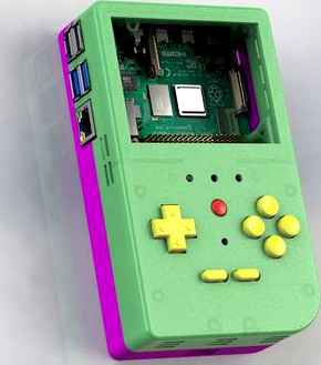 Pi4 Super Retropiepod by morganlowe