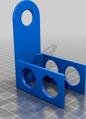 Simple hose holder for a water pipe by blindsurfer