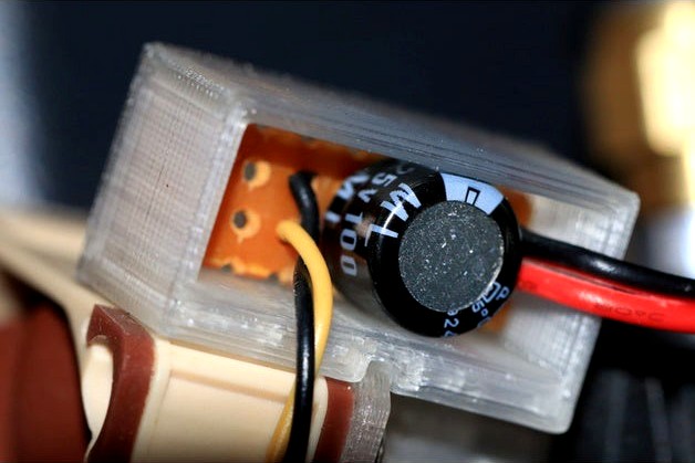 Monoprice select mini v2 Fan Upgrade Capacitor Shrug by viulian