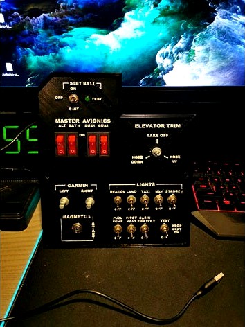 cessna 172 g1000 electronic panel by MrDannyPicard