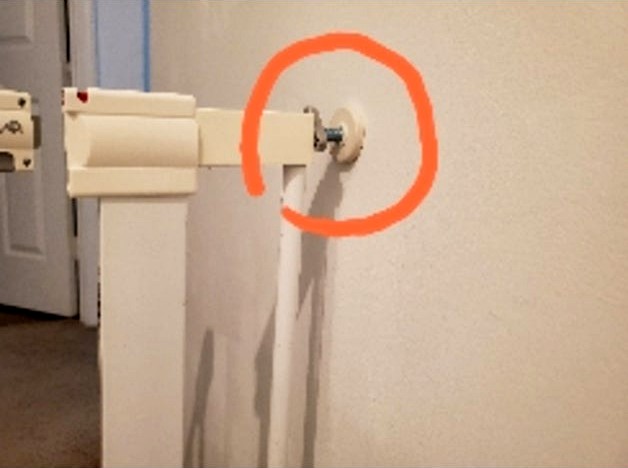 Safety 1st Gate Upper Bolt holder  by MeanPigeon