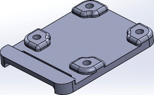 OMP M2 20x20 heliflight3d mount by PIEngr