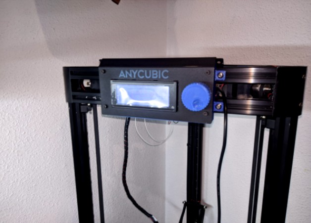 Anycubic Kossel Vertical LCD Display  by fcolls