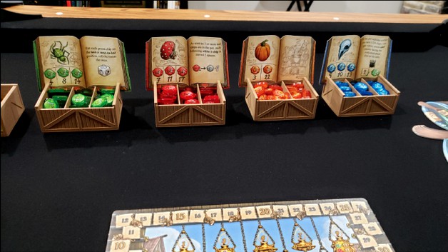 Quacks of Quedlingburg Bit Holders (Geekup Bits) + Expansion by FoeJred