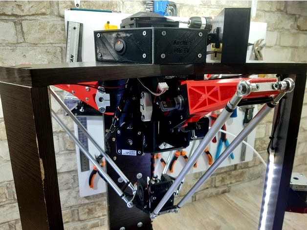 Archie MK4 Delta Robot 3D printer by AlexKorvin