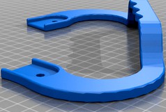Artillery Genius bed handle by Raytastic