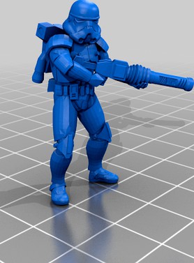 Star Wars Legion: Phase 0 Dark Troopers by medburyminitures