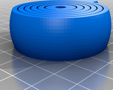 Gyroscope Keychain Multi Extruder by Benjacce