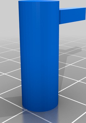 nema17 shaft wing by ldelana77