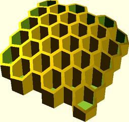 Honeycomb holder by hsiehty