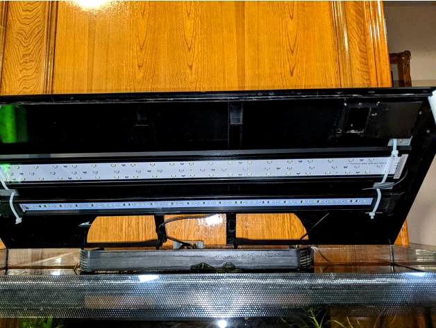 Fluval Flex 123L (32.5g) Light Bracket by jtreminio