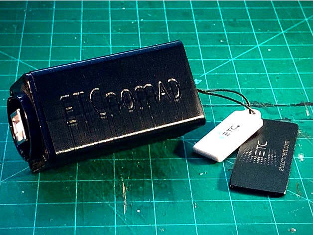 ETC Nomad USB Key Housing (Green) by PaulTKennedy