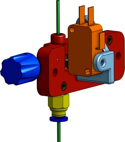 Improved Duet3d Indirect Laser Filament Sensor by kiowadriver