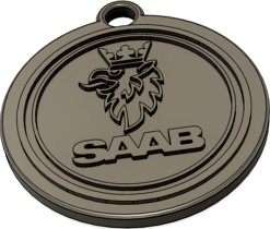 Keychain Saab (Request) by MBrMSX