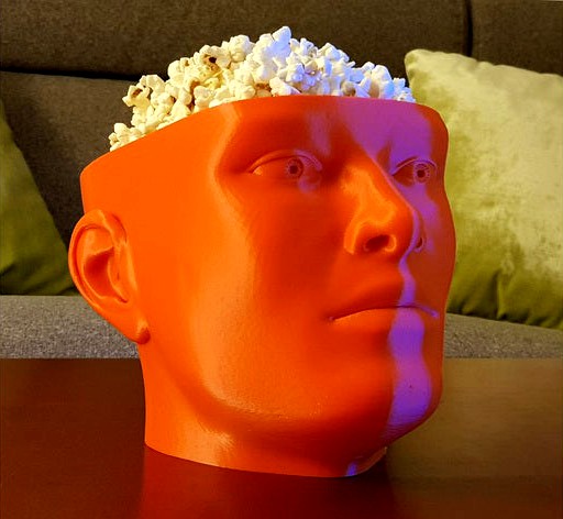 Binge Watcher's Popcorn Bowl by ecoiras