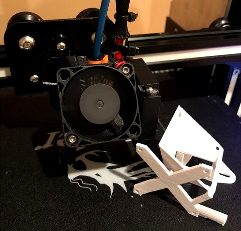 Micro Swiss Fan Shroud Creality by Fordari