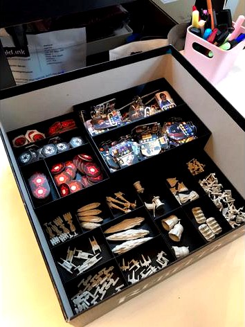 Star Wars Rebellion + Rise of the Empire Boardgame Insert by lvisintini