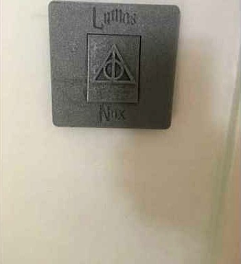 Lumos Nox light button (Legrand) by rizthon