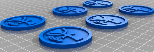 Eldar Biel-tan objective markers by UltraSalem