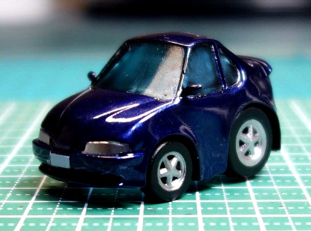 Honda Prelude (Pull-back toy lile) by dendeba