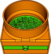 Absaugung mit Filtereinsatz für Druckergehäuse by hackl0815