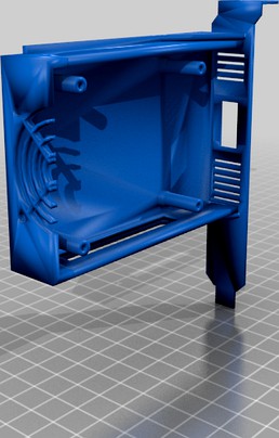 PCI Raspberry Pi 2B+/3B+ Case by blackwoodhound