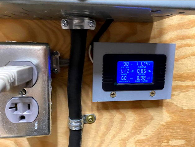 Ammeter Voltmeter mounting bracket by westveld