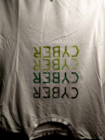 Cyber Cyber Cyber Cyber Cyber Stamp by RolfZuckowskiUltras