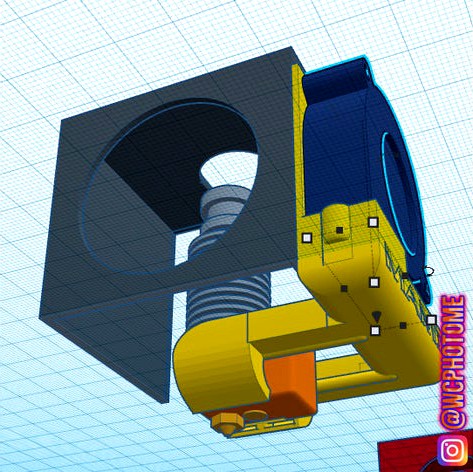 Anycubic Chiron 5015 V6 VOLCANO Cooler - BY: WCPHOTOME by warezchewy