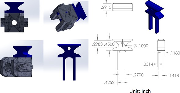 ender5_belt_tensioner_y_axis_nut_plug by Meta-Ignition