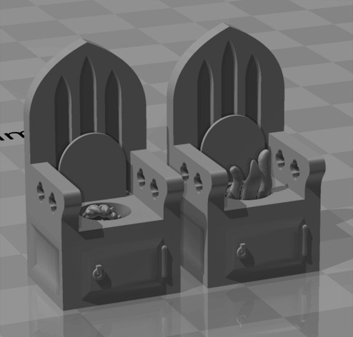 Gothic Privy Monster - Stone Skull Studios by Dnk85