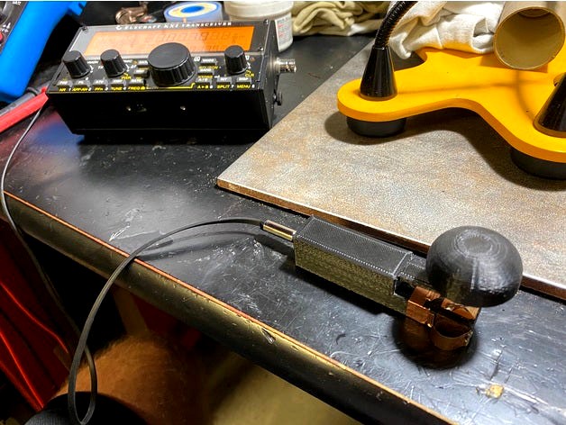 Plas Ti Key by KB9ENS