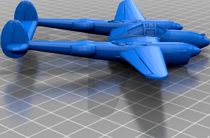 1:100 P-38 Lightning  by RC_master9