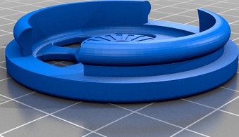 50mm RC Aircraft Propeller Spinner by ashjennings07
