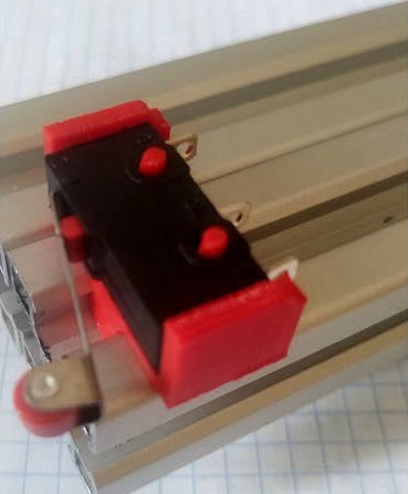 Endstop switch for G-Slot CNC by jrnv
