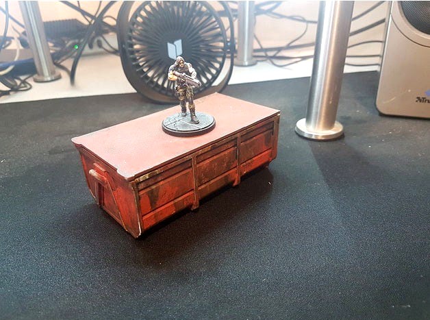 Marvel Crisis Protocol - Dice Dumpster by DeathZap_Studio