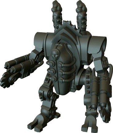 Remixed 15mm Chonky Battle Sisters Walker by printalotapotamus