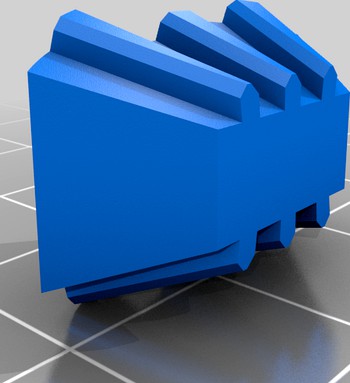 Diff-Lock part for tamiya grasshopper and hornet by miniguy71