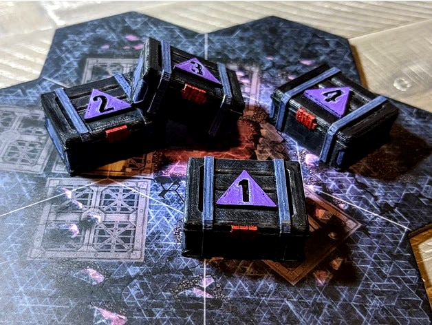 Blackstone Fortress Compatible Discovery Token Marker (Unofficial) by MrTandtheATeam