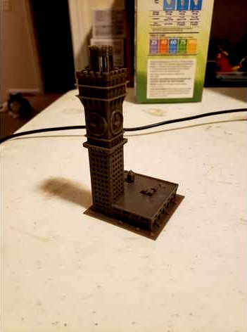 Bromo Seltzer Tower for Monsterpocalypse by Dronoloc