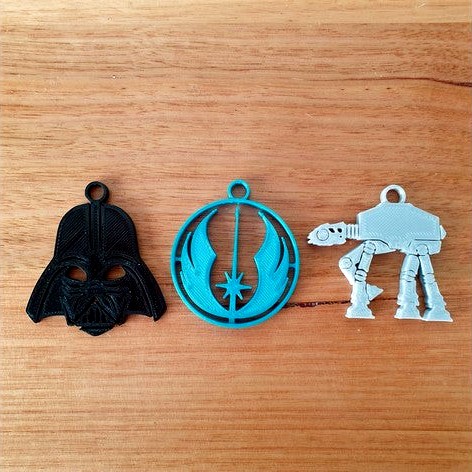 Star Wars keyrings keychains by CheesmondN