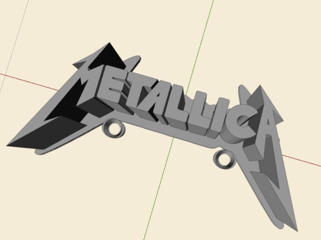 Metallica Headphones Holder by Devilwall89