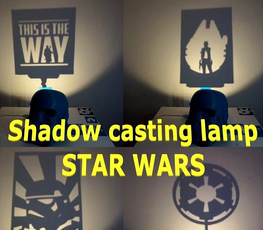 Stencil for Shadow casting lamp by BridgeValley