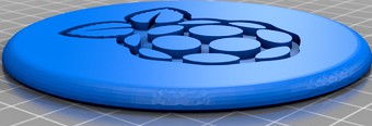Raspberry Pi Coaster by SFLeBrun