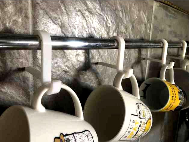 Simple Mug/Cup Holder by Basile3D