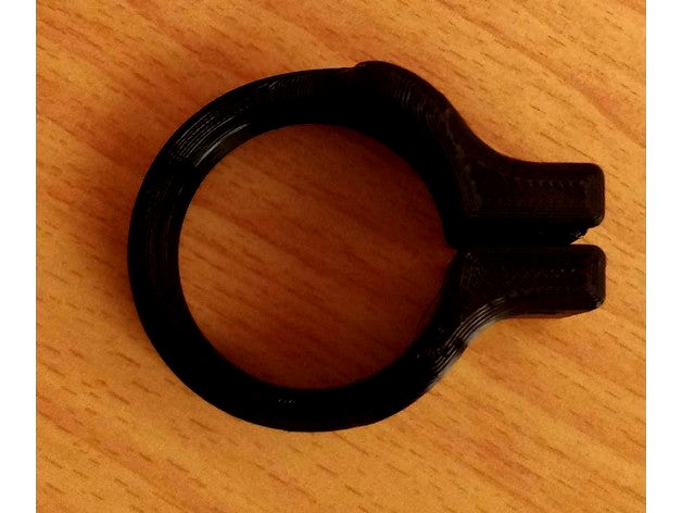 Supporto gancio chiusura Aerlang H6 by Blackzed